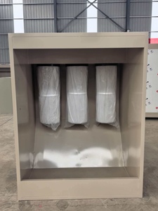 Cabine de <span class=keywords><strong>peinture</strong></span> en poudre industrielle, cabine de pulvérisation manuelle pour système de <span class=keywords><strong>peinture</strong></span> <span class=keywords><strong>électrostatique</strong></span>, taille personnalisée - Product Image 3