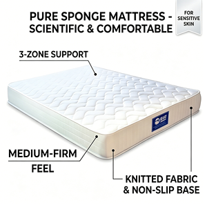 Colchón de Espuma de Suministro Directo de Fábrica, Ultra Suave y con Soporte para un Sueño Profundo sin Interrupciones, para Dormitorio, Hogar y Hotel - Product Image 5