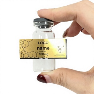 Pegatinas de <span class=keywords><strong>vinilo</strong></span> con logotipo <span class=keywords><strong>autoadhesivo</strong></span> de papel sintético personalizado, impresión impermeable UV en relieve para medicina sanitaria holográfica - Product Image 2
