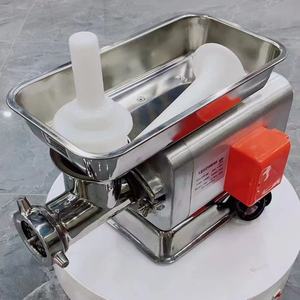 肉屋のための高効率デスクトップ電気肉挽き機ミンサーマシンソーセージ詰め物充填機 - Product Image 3