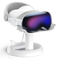 Support de casque VR AMVR pour Pico 4, pour 2/3, support de rangement de bureau en ABS (noir)