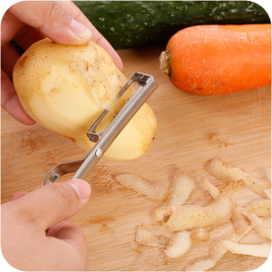 มีดปอกเปลือกสแตนเลสอเนกประสงค์สำหรับผลไม้และผักสำหรับใช้ในครัว - Product Image 4
