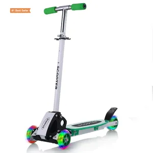 Istaride Kinder-Drei-Rad-Scooter Blitzrad Einstellbarer Fuß-Scooter Kinder-Truck-Scooter für Kleinkinder