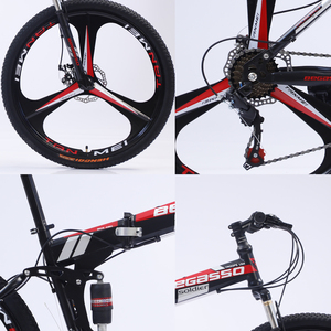 Factory in Stock 20 24 26 Inch Steel Frame Full Suspension 21 Speed Disc Brake <strong>Folding</strong> Mountain <strong>Bike</strong> Bicicleta De Montana Adult - Product Image 4