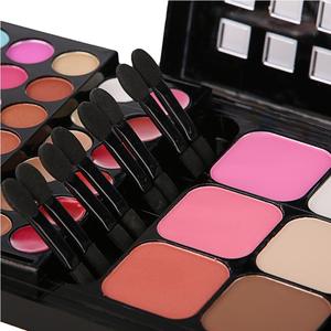 Sombra de ojos de 78 colores, caja de empuje de doble capa, brillo de labios en polvo, colorete, placa de combinación de maquillaje para niñas, Etiqueta Privada - Product Image 6