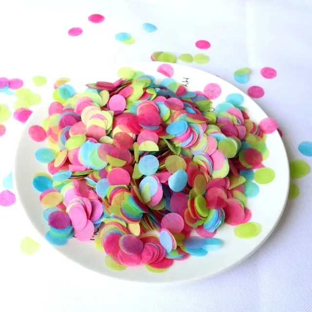 Confettis Party popper party confettis Confettis naturels 100% biodégradables