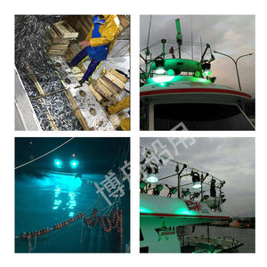 Luz de Pesca Nocturna de Alta Potencia BZ-JY150W de Largo Alcance para Uso Marino, Atrae Peces a Barcos para Uso Marino Ligero - Product Image 1