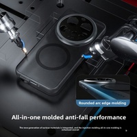 Kaou funda de carga inalámbrica magnética ultrafina anticaída todo incluido para xiaomi15 Ultra funda de teléfono móvil