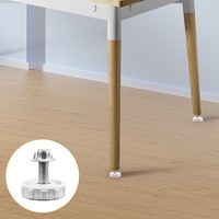 Pieds de support réglables en métal pour meubles - Patins de table réglables en hauteur