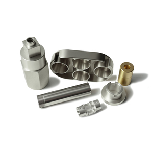 Komponen presisi aluminium baja penggilingan putar Cnc harga rendah mesin Cnc logam OEM suku cadang baja tahan karat kuningan buatan kustom - Product Image 2