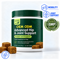 OEM ODM Friandises à mâcher souples pour articulations canines, Glucosamine Chondroïtine MSM, Soutien à la mobilité, Nutrition pour le bien-être des chiens de grande race