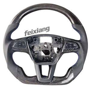 Volant sport en fibre de carbone personnalisé pour <span class=keywords><strong>Focus</strong></span> RS/<span class=keywords><strong>ST</strong></span> Mk2/Mk3 à fond plat avec cuir, vente directe d'usine - Product Image 3