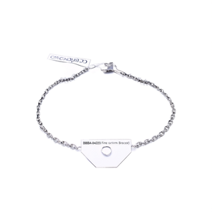 BBBA-04233 Fine <b>Charm</b> Bracelet - Product Image 2