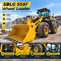 Wheel Loader SDLG 958F Bekas, Merek China yang Efisien dengan Mesin Weichai dan Komponen Inti Motor, Harga Murah