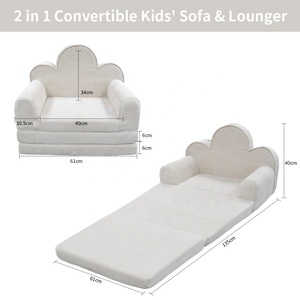 Nouveau design 2026 – Canapé-lit de sol pour enfants, amovible, en mousse de haute qualité, réglable et confortable, pour <span class=keywords><strong>chambre</strong></span> d'<span class=keywords><strong>enfant</strong></span> et salon - Product Image 4