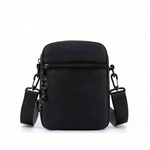 Sac bandoulière élégant en nylon imperméable pour homme, motif bonbon, petit format, pour garçons - Sac à l'épaule tendance personnalisé pour l'extérieur (USA) - Product Image 4