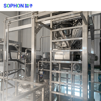 Système de préparation de pâte de batterie au lithium SOPHON avec diaphragme céramique automatique en acier inoxydable, certifié CE