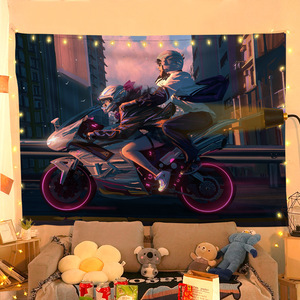 Tapisserie murale haut de gamme bohème nordique transfrontalière, tissu de fond personnalisé, décoration de chambre, tissu mural de <span class=keywords><strong>chevet</strong></span> - Product Image 3