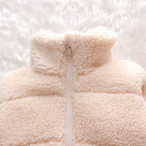 Chaleco Acolchado Informal para Niñas, Ropa de Invierno para Bebés, Chaqueta de Color Sólido, Chaleco Acolchado para Niños - Product Image 6