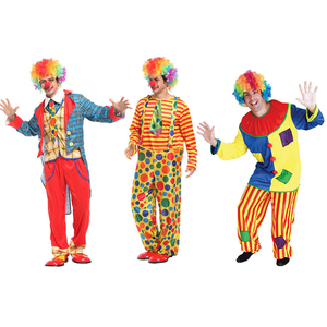 Kostum Badut Lucu Dewasa untuk Halloween Karnaval Pesta Sirkus Pertunjukan Panggung Acara Festival Grosir Partai Besar - Product Image 5