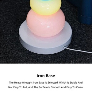 Lámpara de pie de cristal única Rainbow Candy - Product Image 6