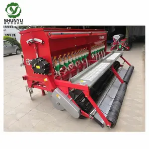 tractor mounted 20 rows wheat soybean precision seeder machine