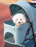 Offre Spéciale Chariot Pour Animaux De Compagnie Portable Sûr et Confortable Pet Respirant Bouclier et Anti-chute