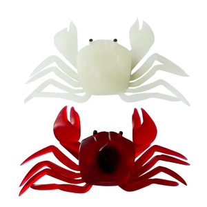 Pesca suave cangrejo señuelo silicona Artificial 3D simulación cangrejo cebo trampa Señuelos <span class=keywords><strong>de</strong></span> Pesca - Product Image 1
