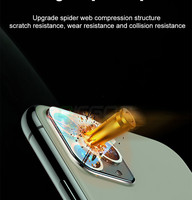 Film de protection d'écran et d'objectif pour iPhone 18, 17, 17 Pro, et film protecteur en verre pour appareil photo pour iPhone 16, 15, 14 – Vente Flash avec emballage inclus