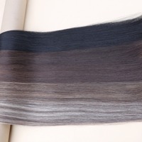 Extensions de cheveux européens Remy de haute qualité, neuves, tissées à la main, pouvant être coupées, pour un volume exceptionnel