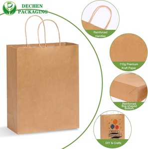Milk Tea Shop Exclusive Paper Carrier Bags with Handles