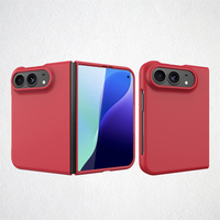 Étui de téléphone pliable en PC rigide mat givré, fin et résistant aux chocs, avec protection d'écran pour iPhone 18 Fold