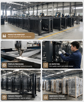 Moderne Automatische Aluminium Elektrische Schuifpoort Voor Binnenplaats & Buiten Voor Huis Tuin Villa & Appartement Oprit Gebruik