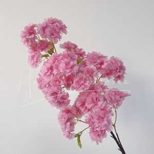 Artificial Cherry Blossoms <b>Single</b> Branch Silk <b>Flower</b> High Simulation Wedding Decoration YH-001 - Product Image 1