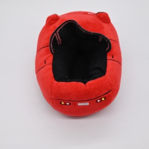 Mát Màu Đỏ Siêu Mềm Vải Dép Đi Trong Nhà Hình Dạng Xe Nhồi Bông Lớn Mỏng Duy Nhất Phòng Ngủ Dép Đi Trong Nhà Cho Trẻ Em - Product Image 3