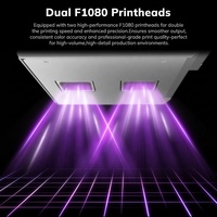 Impresora InkSonic DTF de Doble Cabezal de Escritorio A3 XP600 Nueva F1080 para Impresión de Camisetas DIY, Impresora DTF Fácil de Usar
