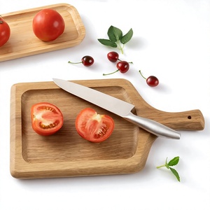 Planche à découper en bois naturel, planche à découper artisanale pour la cuisine, planche de préparation des aliments rustique - Product Image 1