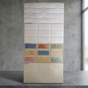Azulejos de Pared de Cerámica Brillante de Porcelana Moderna de Primera Calidad de 300x600 mm para Baño, Precio Bajo, Fabricante Indio - Product Image 1