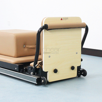 Appareil de Pilates pliable pour usage domestique, avec cadre en aluminium, conçu pour le renforcement du tronc et l'entraînement de la flexibilité