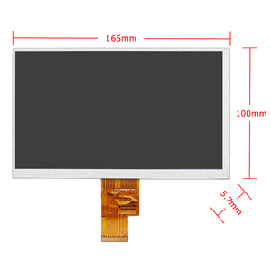 7-Inch TFT LCD Display Module 1000nits Brightness 1024x600 LVDS Optional Automotive <strong>Monitors</strong> For Industrial HMIs Touch Screen - Product Image 3