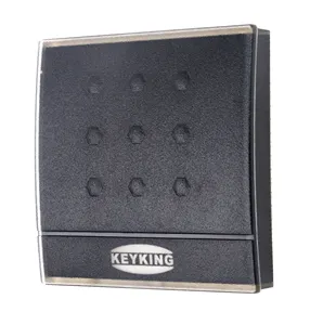 Keyking-lector de acceso de tarjeta de proximidad inteligente Rfid, OSDP Wiegand26 RS485/34 CPU/IC, para sistema de Control de acceso