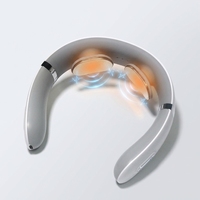 Masseur cervical pour soins de santé, massage par impulsions TENS, vibration Shiatsu, télécommande, soulagement ciblé des douleurs au cou et aux épaules