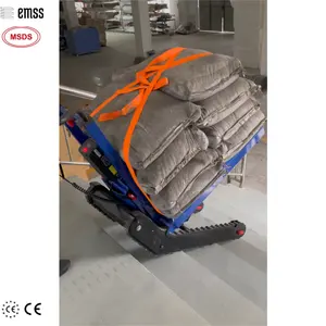 EMSS 450KG carga Elétrica Alimentado Trailer Dolly Mover Trolleys carrinho de serviço pesado Escada Escalada Mão Caminhão Carrinho Dolly