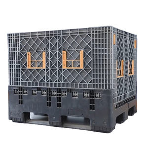 Gấp đóng mở hộp Pallet lớn có thể gập lại nhựa Pallet container số lượng lớn Pallet Hộp nhựa lưu trữ số lượng Lớn Thùng và nắp đậy - Product Image 2
