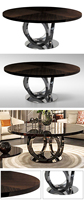 Service à thé chinois moderne et de luxe, ensemble rond en bois, pour salon, offre spéciale,