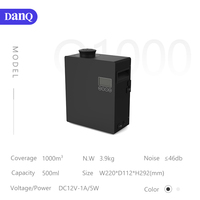 Diffuseur d'arômes électrique mural DANQ, fabrication industrielle, nébuliseur pour grandes surfaces, diffuseur d'arômes intelligent pour huiles essentielles