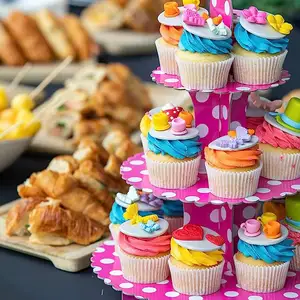 Giấy Dùng Một Lần Cup Cake Greaseproof Giấy Cakecup Khuôn Giấy Cupcake Lót Muffin Baking Cupcake