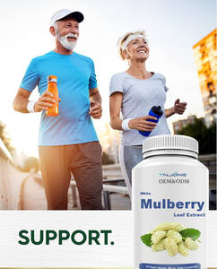 Sıcak satış toptan fiyat beyaz dut yaprağı kapsül doğal beyaz dut özü yaprak kapsül - Product Image 4