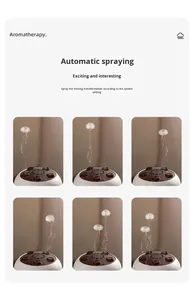 Humidificador Difusor Portátil BILA con Llama de Volcán, Diseño de Medusa, Sonido Dinámico, Control Remoto Inalámbrico - Product Image 6
