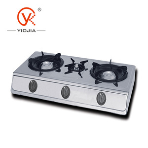 Tre Bruciatori Tavolo Stufa A Gas In Acciaio Inox - Product Image 3